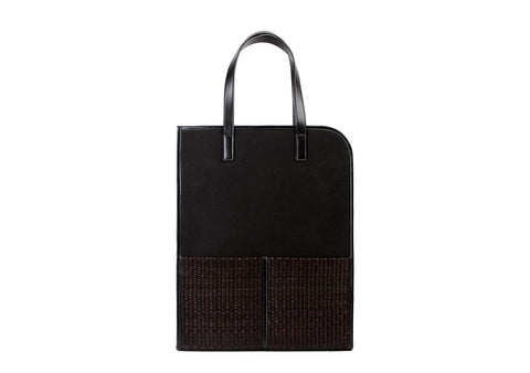 Tote Bag With Sedge (Black)