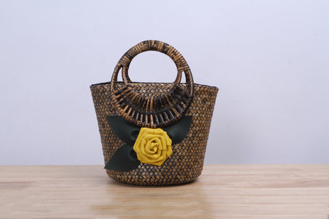 Shappybag - Sunsprite krajood wicker handbag